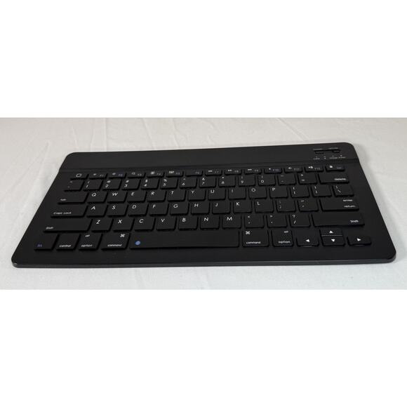 Ultra-Slim Rechargeable Bluetooth Keyboard w/o Charing Cable Black 86-10 - Picture 8 of 12